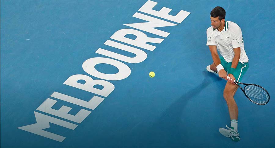 Top 6 thông số đáng sợ của Novak Djokovic trước chung kết tennis Australian Open