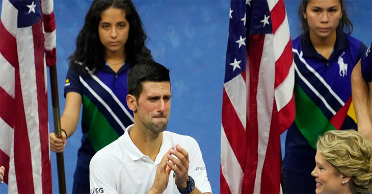 Thua chung kết giải tennis US Open 2021: Djokovic nói gì qua những giọt nước mắt?