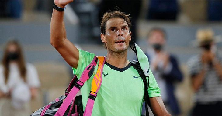 Nghỉ hết năm 2021: Sao tennis Nadal lỗi hẹn US Open