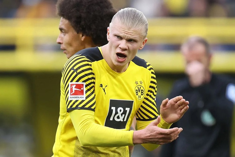 Haaland trải qua cơn khô hạn bàn thắng kỳ lạ ở Dortmund