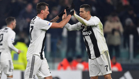 Choáng váng với bản đồ nhiệt của quái vật Ronaldo sau nửa mùa giải chơi cho Juventus