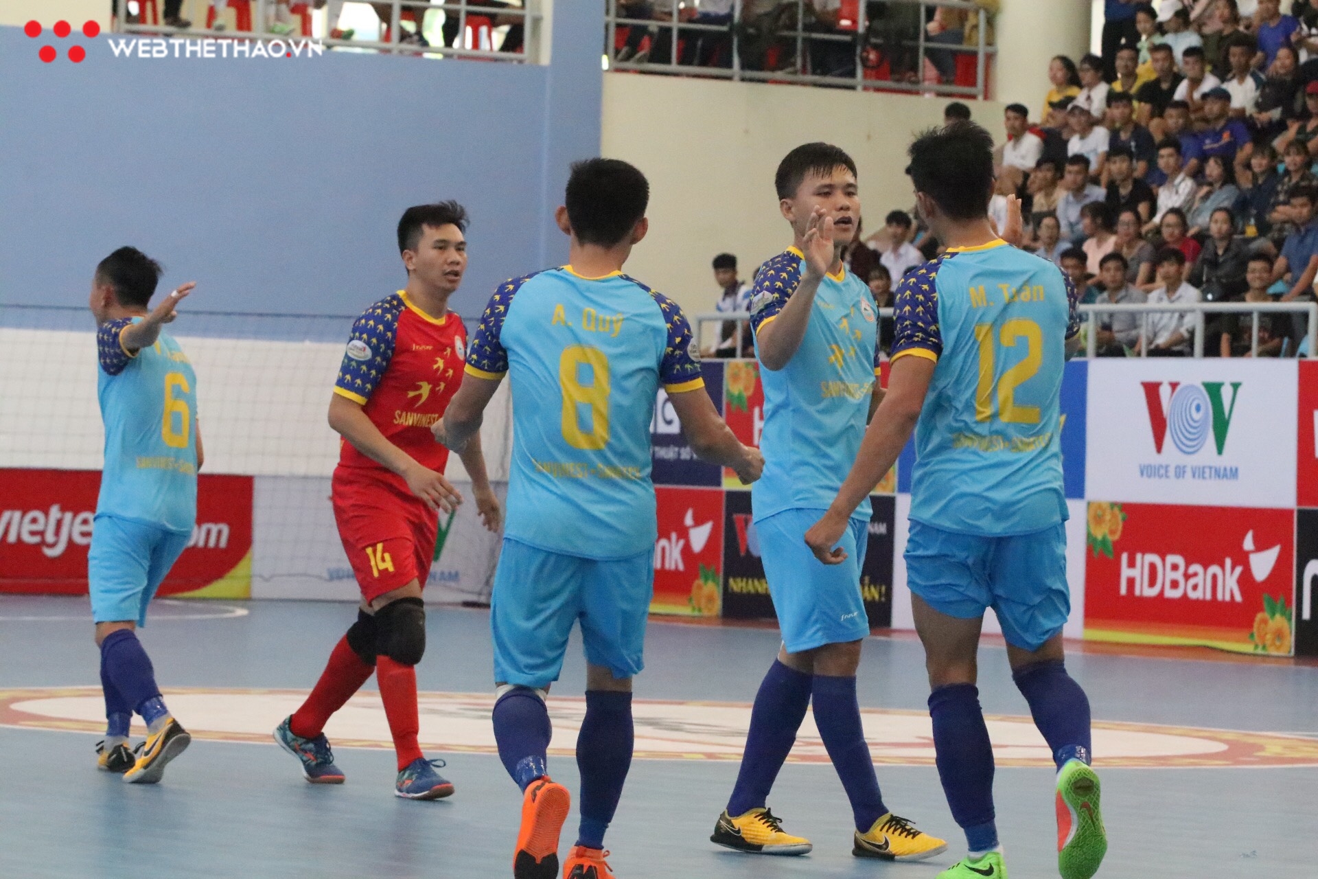 Vòng 4 giải futsal VĐQG 2019: Anh em nhà Thái Sơn khiến 2 đội bóng Khánh Hòa ôm hận