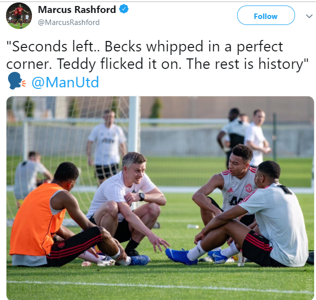 Bức ảnh Solskjaer với các cầu thủ Man Utd “gây sốt” mạng xã hội