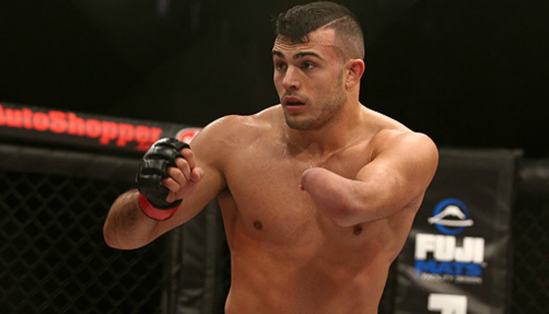 Võ sĩ cụt tay Nick Newell xin được tham dự UFC Fight Night