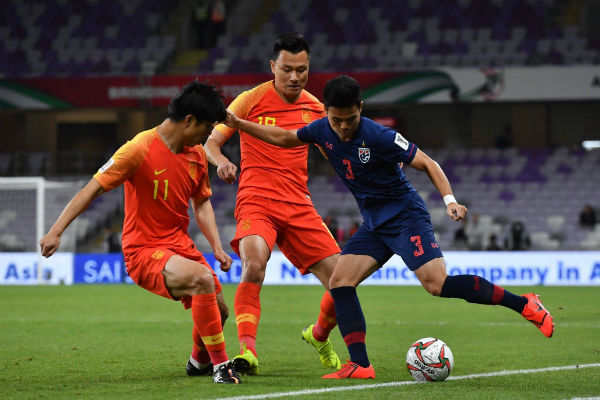 Hạ Thái Lan, Trung Quốc giành vé vào Tứ kết Asian Cup 2019
