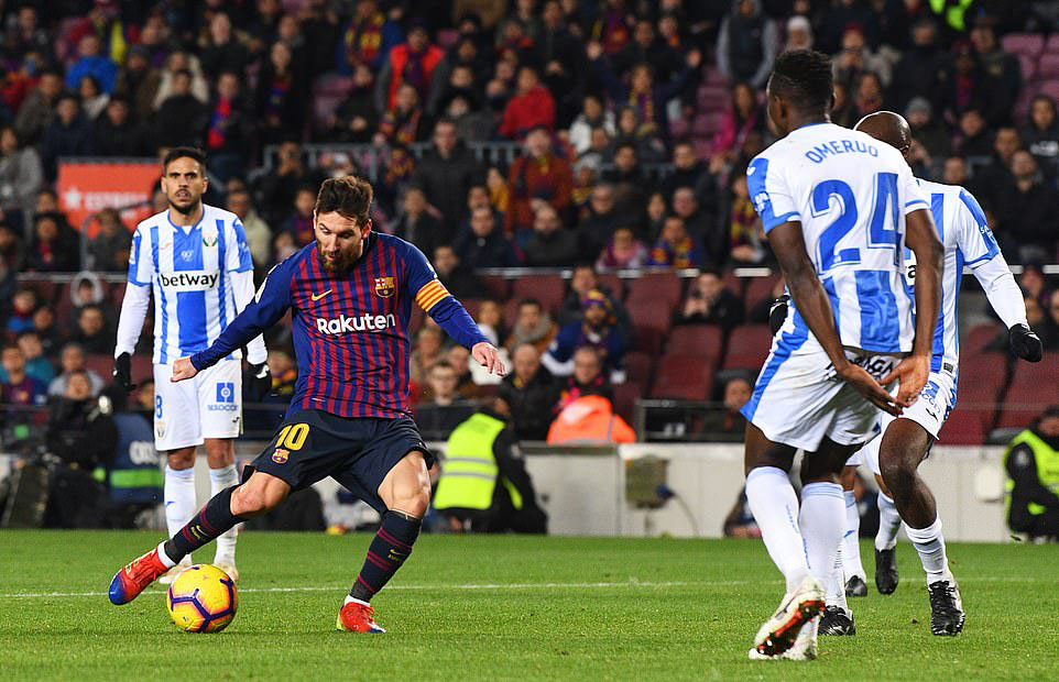 Kết liễu Leganes, Messi vô đối về ghi bàn từ ghế dự bị ở La Liga với thành tích khó tin