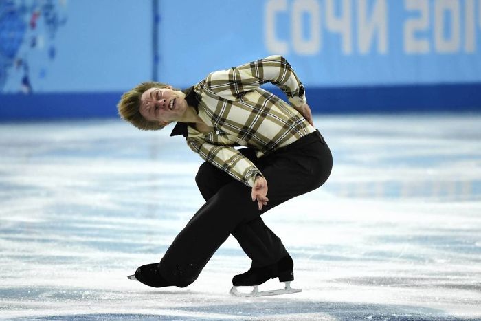 Chết cười với bộ ảnh ngập tràn thần thái của các vận động viên trượt băng nghệ thuật