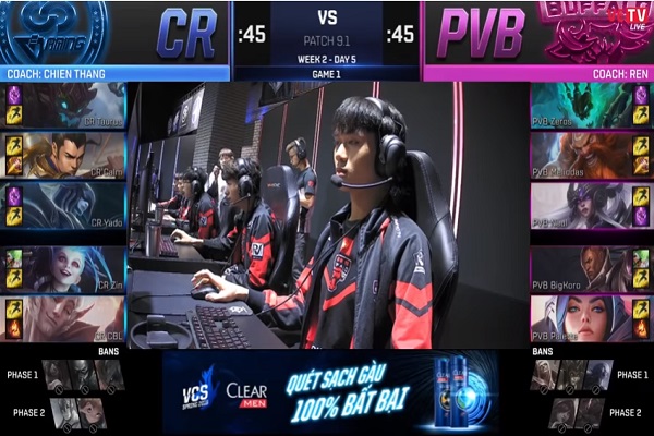 Kết quả VCS Mùa Xuân 2019 giữa CR vs PVB: PVB có chiến thắng khó khăn trước CR
