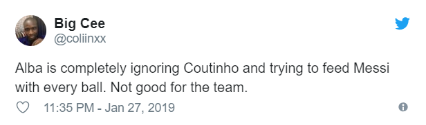 Dấy lên nghi án Coutinho bị Messi và đồng đội cho ra rìa ở trận gặp Girona