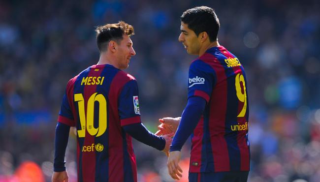 Suarez hé lộ sự hoán đổi kinh ngạc với Messi để làm nên song sát đáng sợ cho Barca