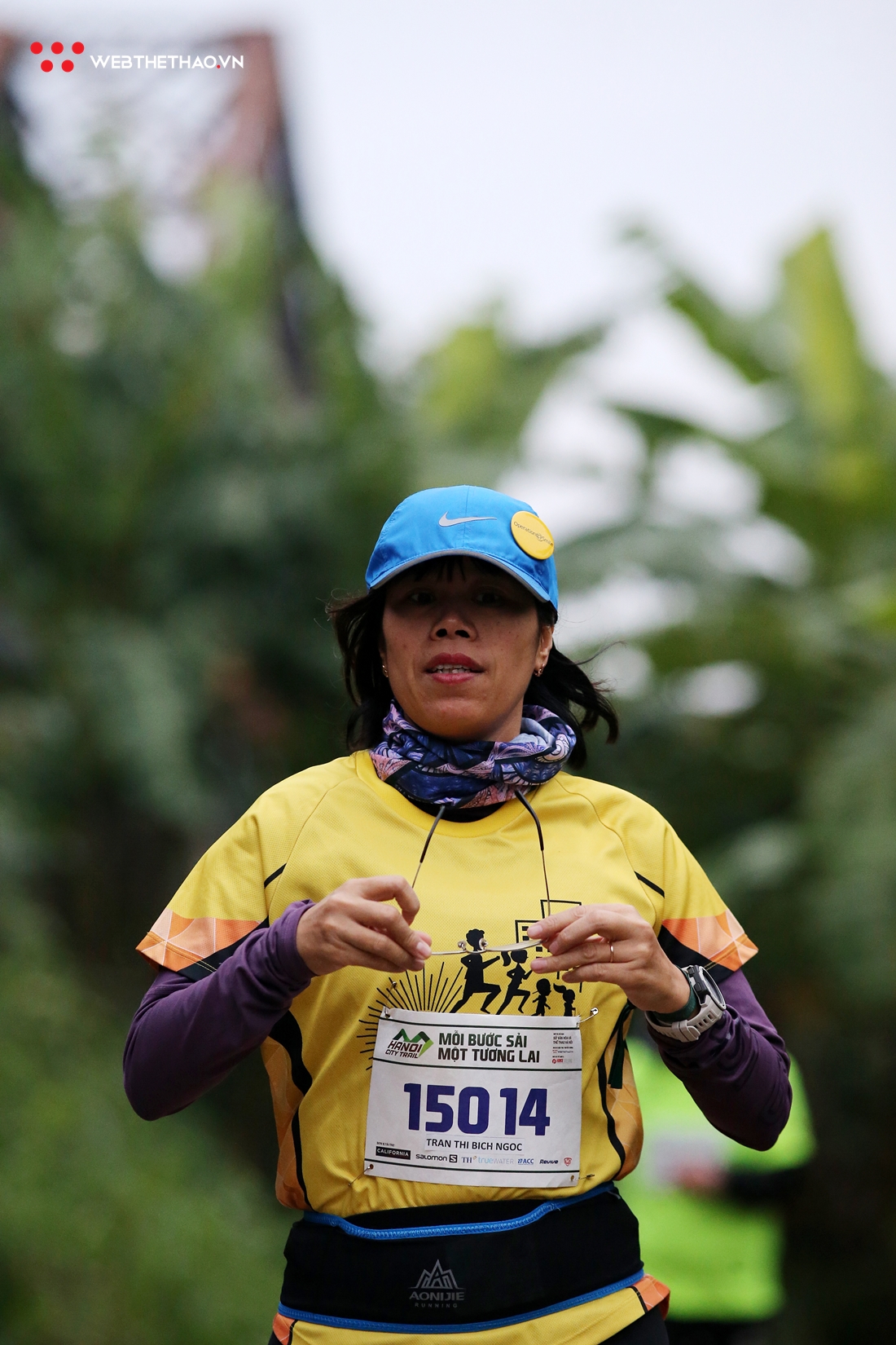 Muôn vàn cách chống rét của runner tại Hanoi City Trail 2019