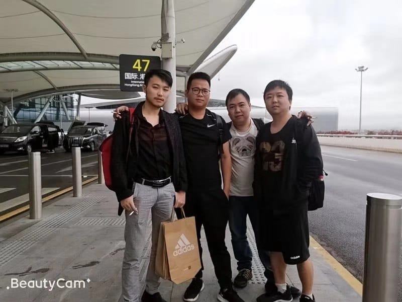 Đoàn AOE Trung Quốc đang trên đường đến Việt Nam chuẩn bị có chuyến giao hữu AOE Việt -Trung