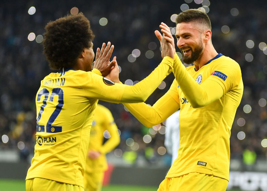 Giroud lập hat-trick đặc biệt và những điểm nhấn từ trận Dynamo Kiev vs Chelsea