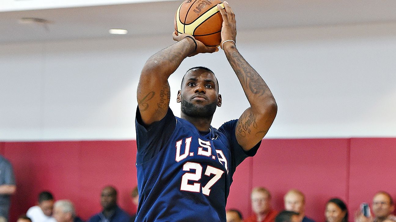 Nghe LeBron James chọn ra đội hình tuyển Mỹ đánh 3 vs 3 bá đạo Olympic: Không Curry lẫn Durant