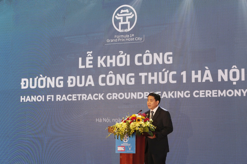 Hà Nội khởi công đường đua F1