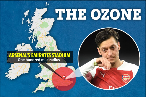 Khó tin việc Ozil “sợ” chơi bên ngoài London cho Arsenal trong 17 tháng qua