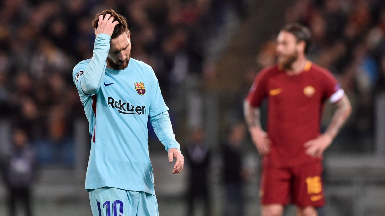 Thống kê tệ khó tin của Messi ở tứ kết Cúp C1 mở ra cơ hội cho MU khi chạm trán Barca
