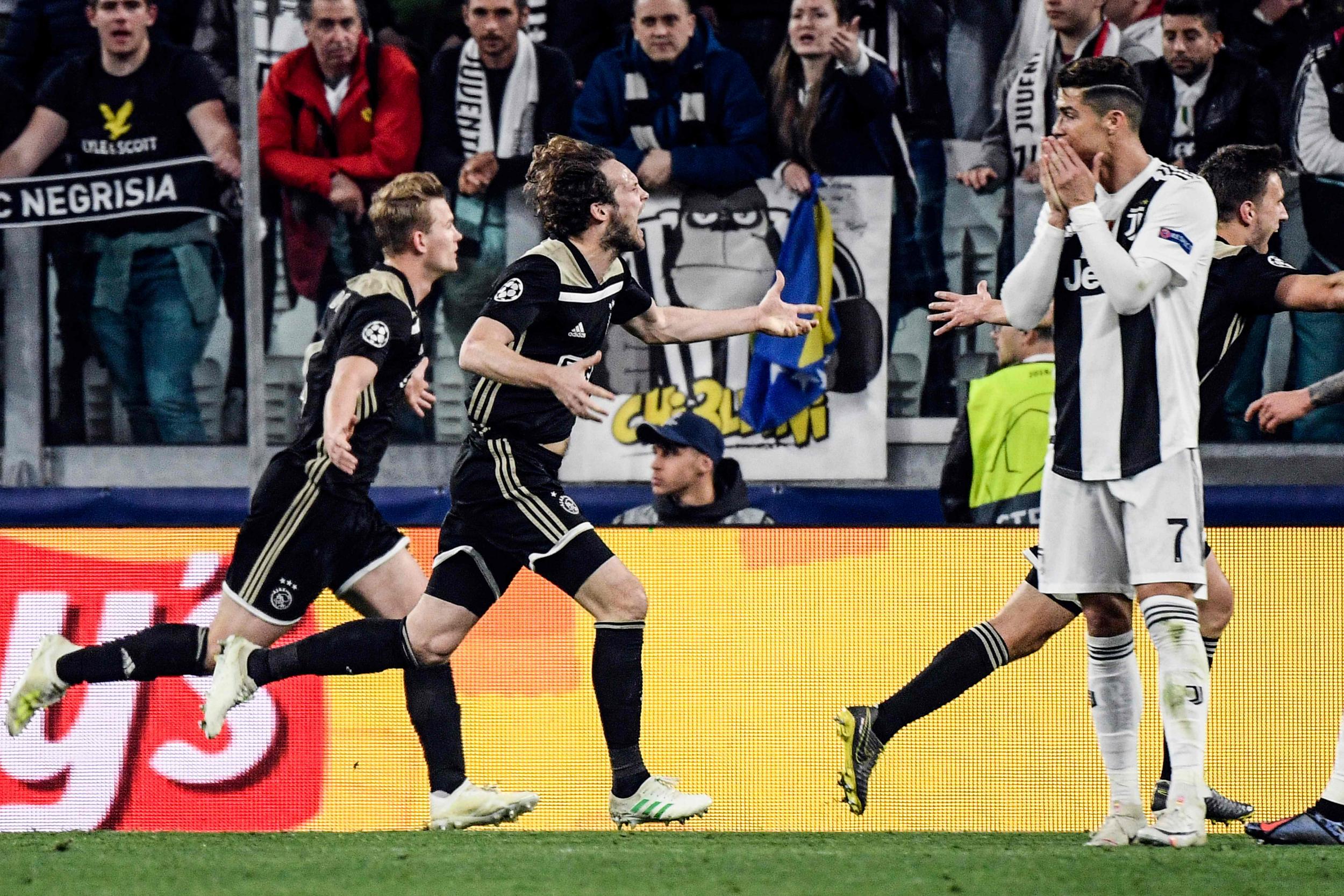 Juventus mất bộn tiền sau khi bị Ajax loại khỏi Cúp C1