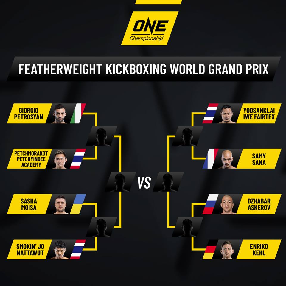 ONE Championship treo giải 1 triệu USD cho ONE Featherweight Kickboxing World Grand Prix