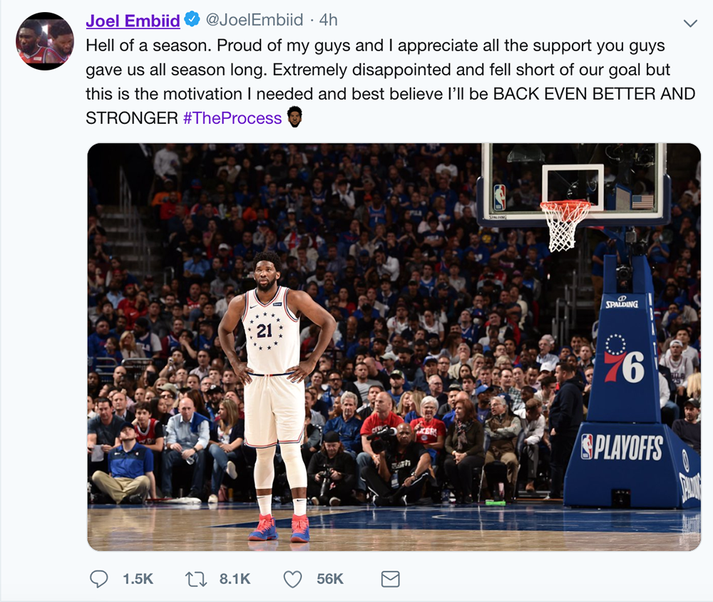 Hậu NBA Playoffs, "thánh troll" Joel Embiid đã trở lại và còn lợi hại hơn xưa