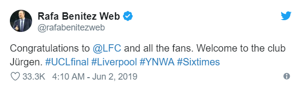 “Mưa” lời khen và chúc mừng từ LeBron James cho đến BLV Quang Huy, Anh Ngọc gửi tới Liverpool sau chiến tích vô địch Cúp C1