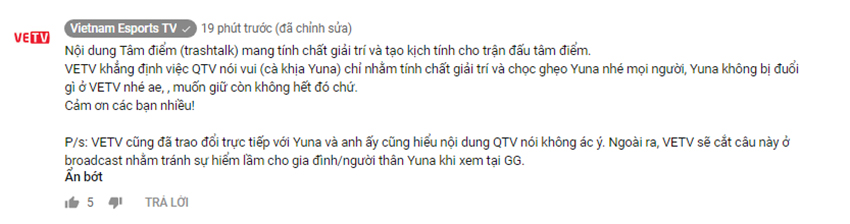 QG vs GAM: Tinikun công khai chỉ trích QTV vì bịa chuyện về Yuna