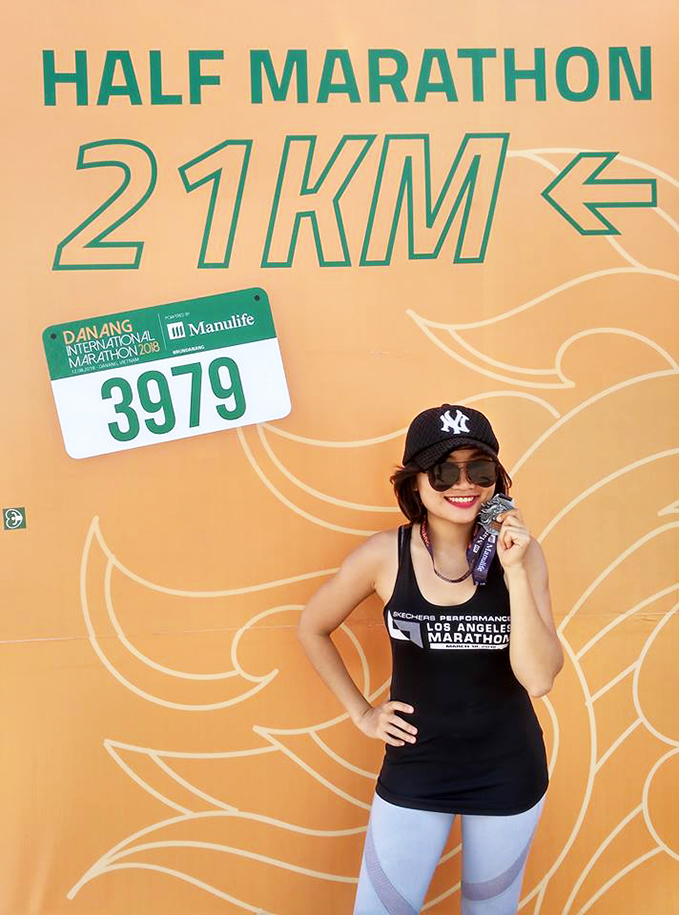 Đà Nẵng Marathon và ký ức đẹp của cô MC chạy bộ Việt Nam