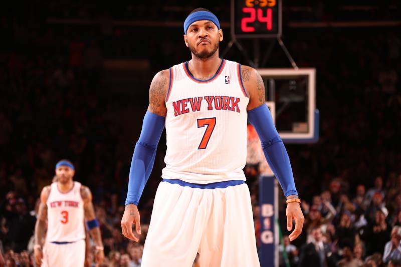 Carmelo Anthony suýt lập Superteam cùng Durant và Irving tại New York Knicks