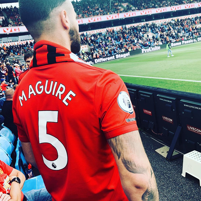 Harry Maguire mặc áo số mấy tại MU?