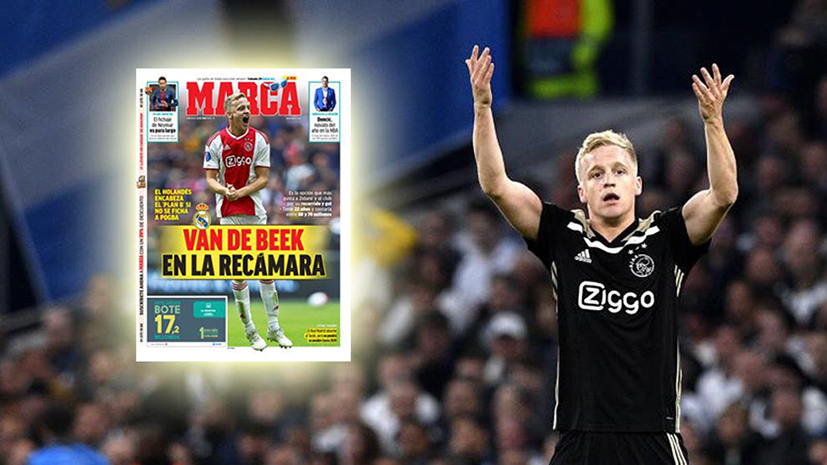 Chuyển nhượng Real Madrid 6/8: Ajax chốt thời gian chuyển nhượng Van de Beek