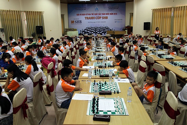 Kết quả giải cờ vua trẻ xuất sắc toàn quốc 2019