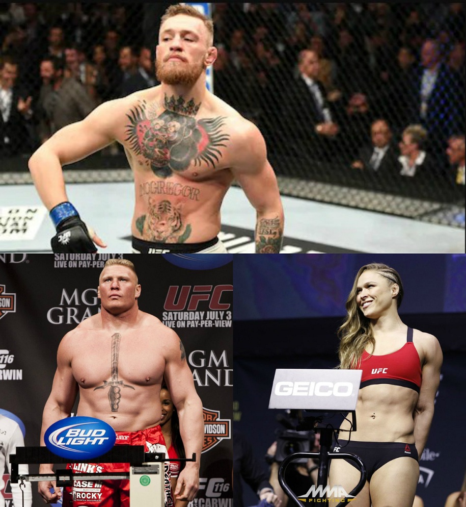 Tài liệu ăn chia bản quyền truyền hình UFC bị lộ: Conor, Lesnar và Rousey dẫn đầu