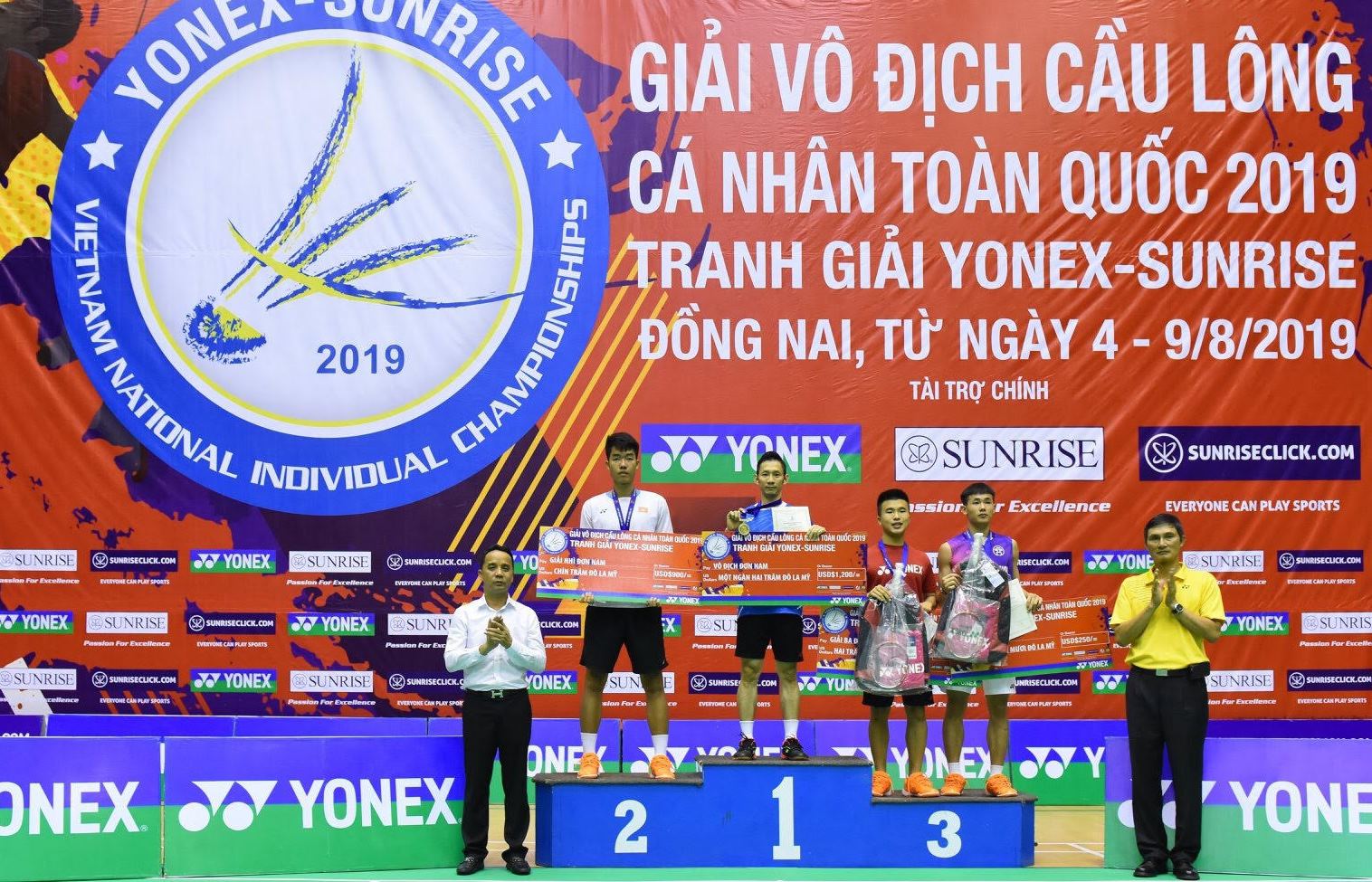 Giải cầu lông cá nhân toàn quốc 2019: Nguyễn Tiến Minh, Nguyễn Thùy Linh vô địch