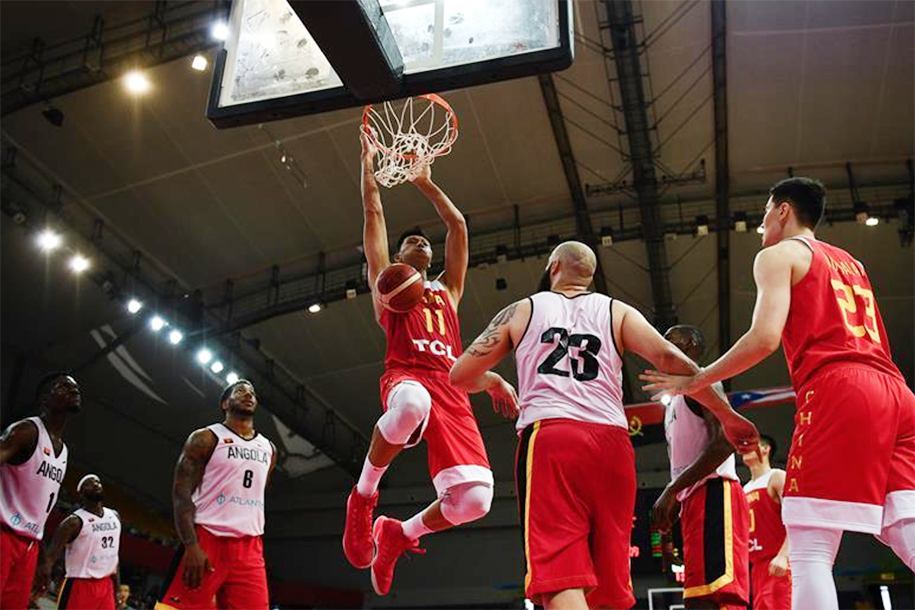 Trung Quốc vượt qua Angola trong trận giao hữu trước thềm FIBA World Cup 2019