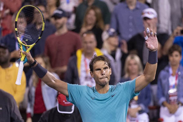 Rogers Cup: Nadal đánh 1 giải, phá 3 kỷ lục?