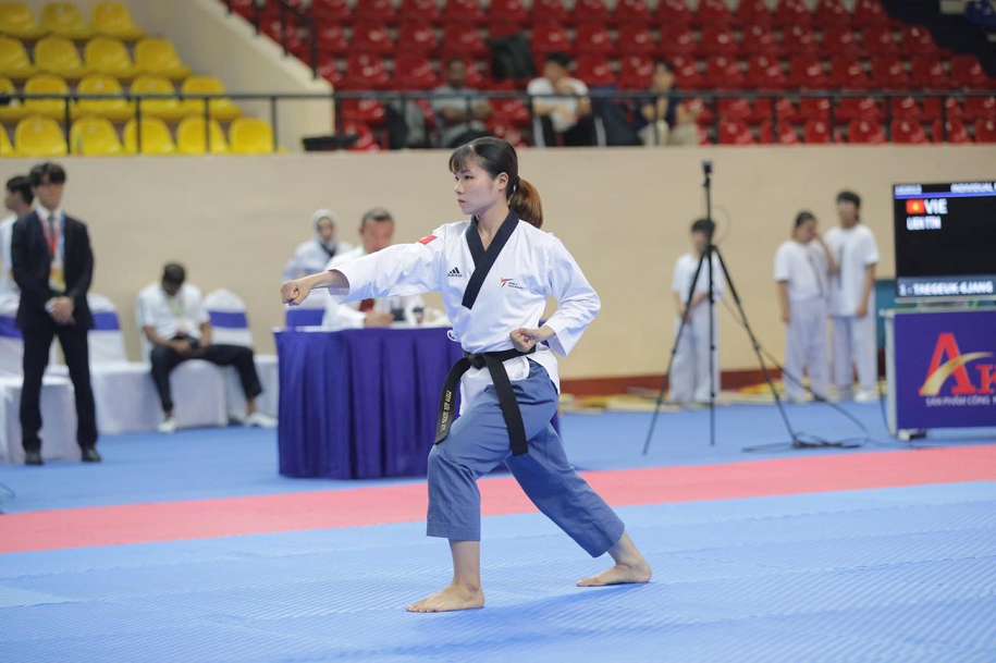 Taekwondo Việt Nam giành được tấm HCV đầu tiên tại giải Vô địch châu Á mở rộng