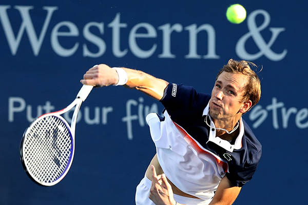 Kết quả Cincinnati Masters: Chặng kế của Djokovic là Medvedev đang trên mây