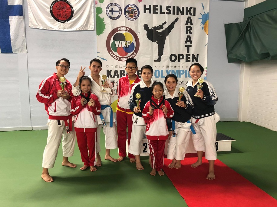Việt Nam sở hữu 9 Huy chương Vàng tại Giải Karate Helsinki Mở rộng