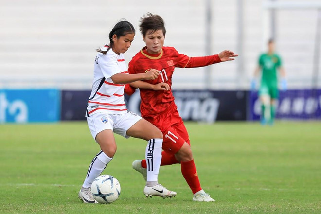 Kết quả AFF Cup nữ 2019: Việt Nam đè bẹp Myanmar