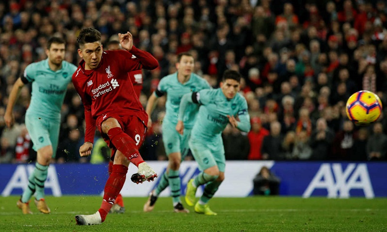 Liverpool vs Arsenal là cặp đấu “mắn” bàn thắng nhất lịch sử Ngoại hạng Anh