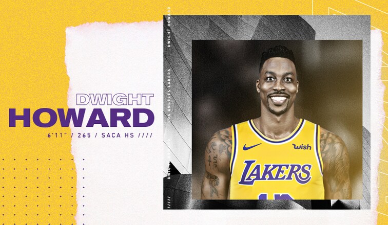 Đổi số áo, đổi vận, Dwight Howard chính thức thành người của LA Lakers