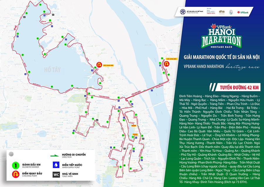 VPBank Hanoi Marathon 2019 đẹp hút hồn với những di sản trên đường chạy