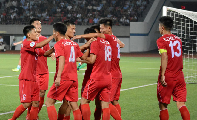 April 25 - Đối thủ của Hà Nội FC: Bí hiểm ĐT Triều Tiên thu nhỏ