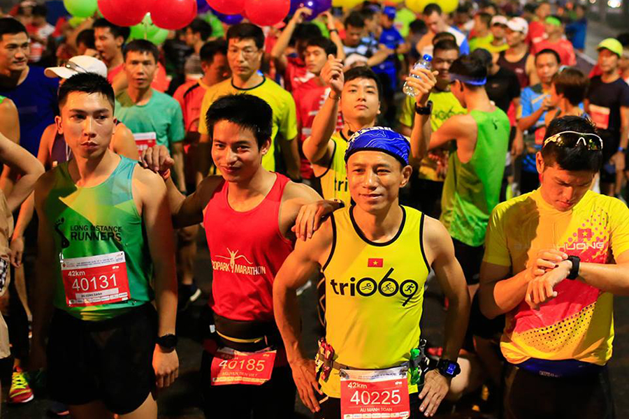 VPBank Hanoi Marathon 2019 cán mốc 1000 vận động viên quốc tế đăng ký