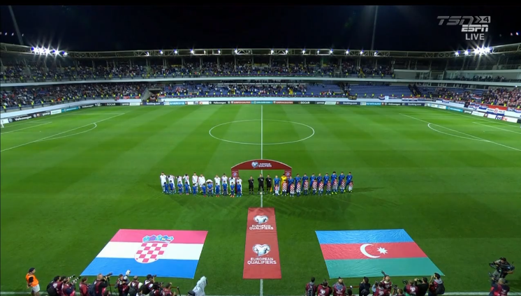 Kết quả Azerbaijan vs Croatia (1-1): 1 điểm nhạt nhòa