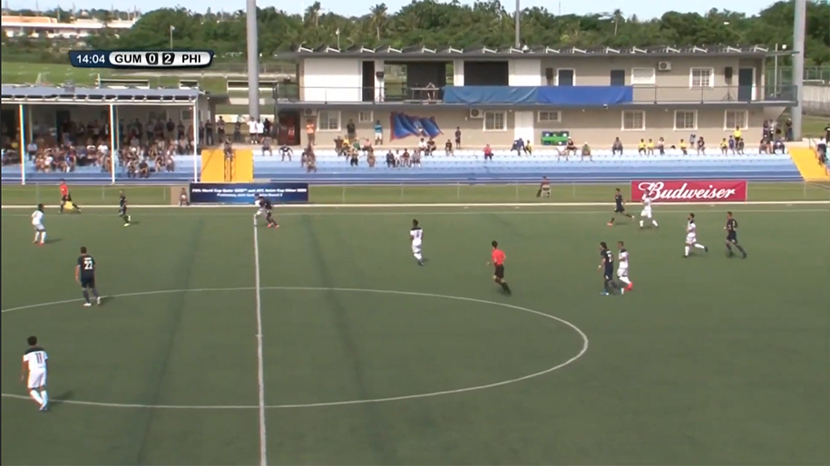 Kết quả Guam vs Philippines (FT 1-4): Ba điểm đầu tiên