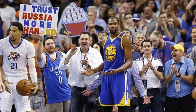 Kevin Durant: Họ coi chúng tôi là KD và Warriors