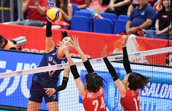 Kết quả bóng chuyền nữ thế giới 2019: Chủ nhà Nhật Bản thua ngược
