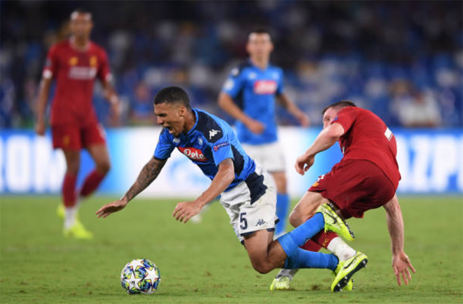 Kết quả Napoli vs Liverpool ( 2-0): Llorente và Mertens lập công, ĐKVĐ châu Âu gục ngã