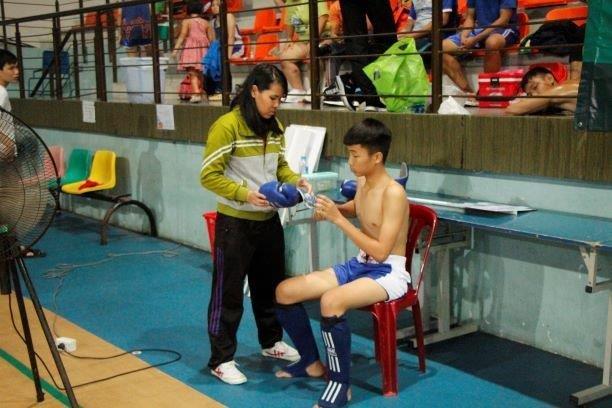Chùm ảnh tại ngày khai mạc giải trẻ Vô địch Kickboxing toàn quốc 2019